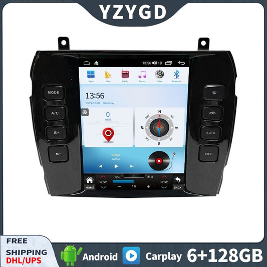 for Jaguar XJ 2004-2008 Android Car Radio Carplay Screen Stereo Receiver 128G