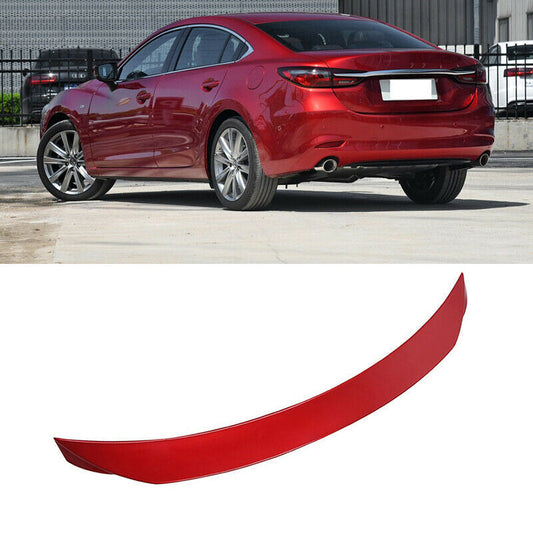 for Mazda 6 Atenza 2019-2021 Rear Boot Trunk Spoiler Tailgate Wing Cover Bodykit