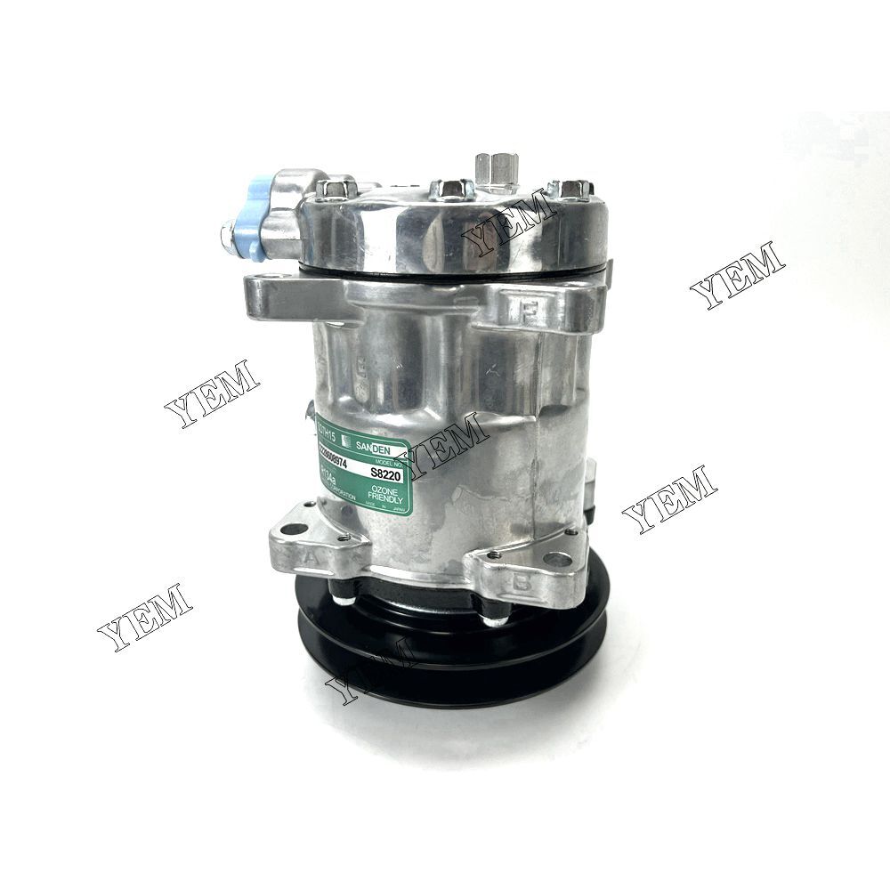 JCB2045 air conditioning compressor 2228608974 is suitable for JCB diesel engine parts.