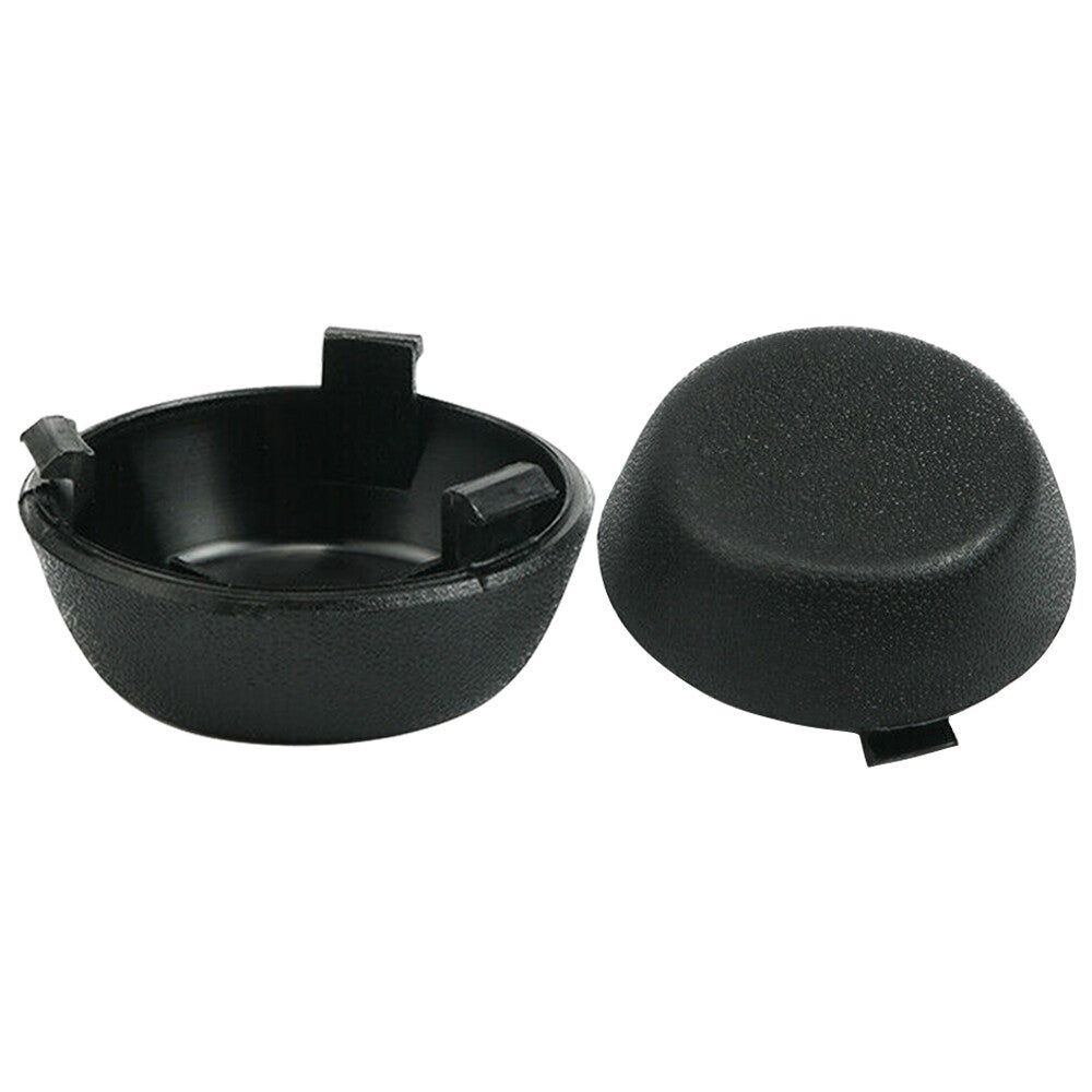 2PCS Round Rear Bumper Dome Caps for Toyota Tacoma 2005-15 Tundra 2000-06 Black