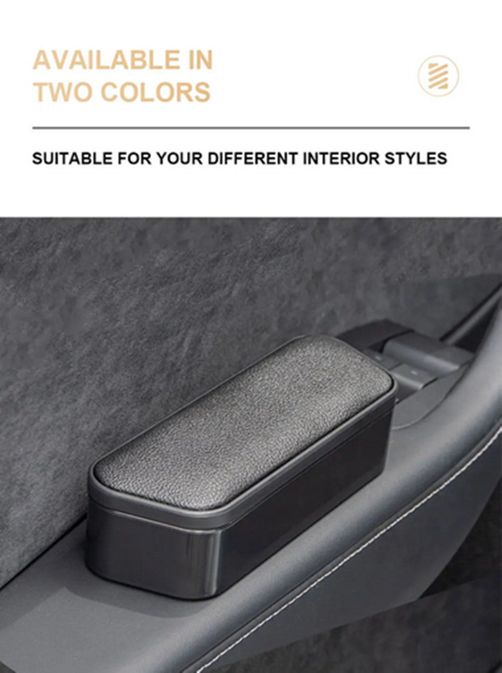 Elbow Car Support Armrest Box Pad Storage Accessory Door Console Adjustable