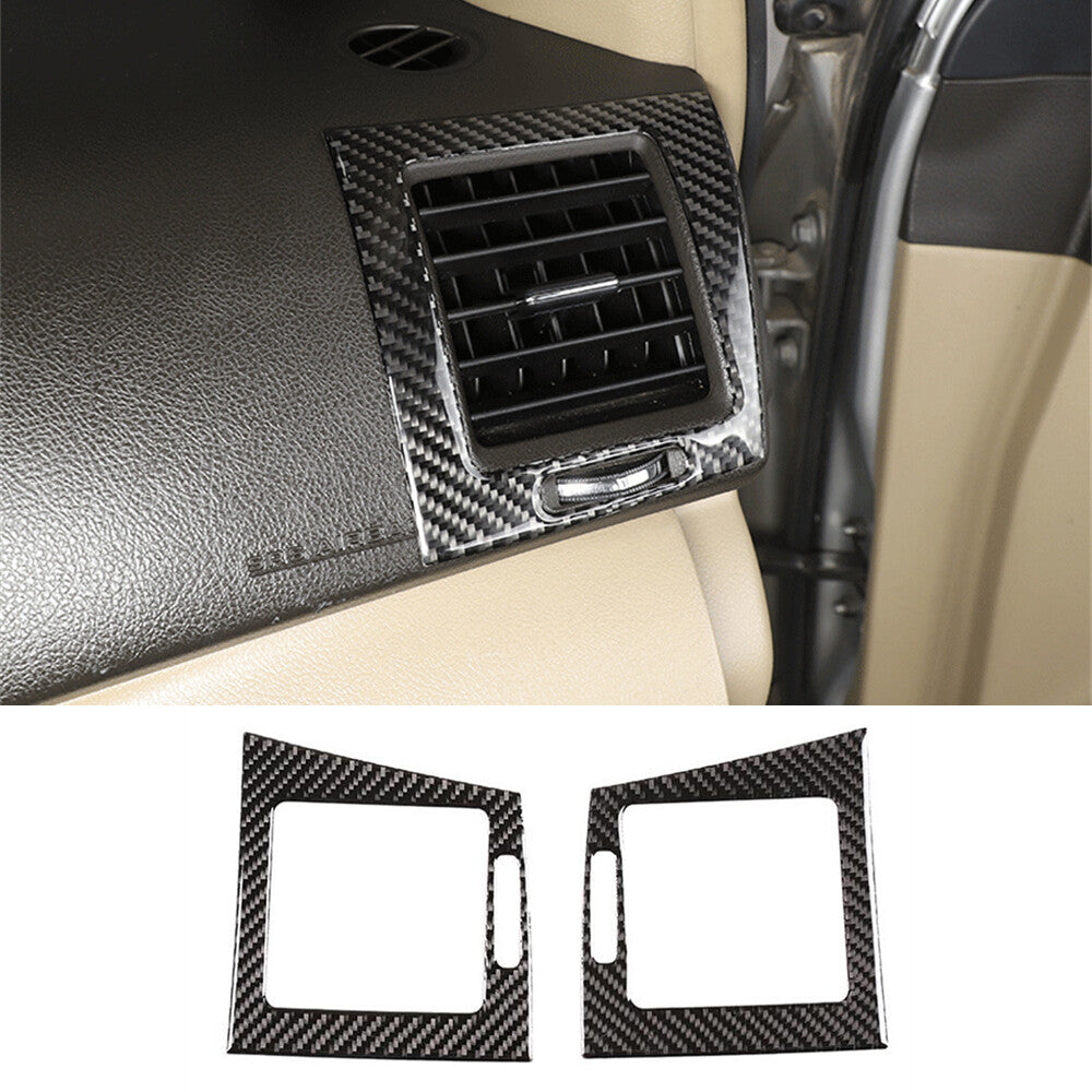 2¡Á Center Console Side Air Vent Outlet Vent Trim for T@yota Highlander 2009-2013