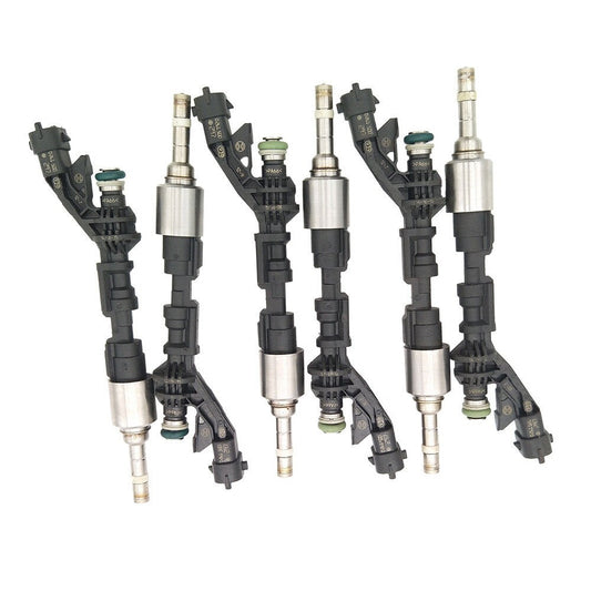 Fit for Jaguar for F-Type for Land Rover for Range Rover 3.0L 6pcs Fuel Injectors 0261500296