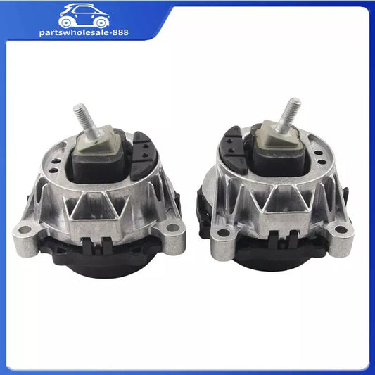 Two engine motor mounting brackets suitable for BMW F10, F35, F20, F30, 230i, 320i, 340i, 328d, 335i