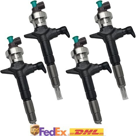 4X Fuel Injector 095000-9990 8-97435029-0 Fits for Isuzu Diesel Engine 4JJ1