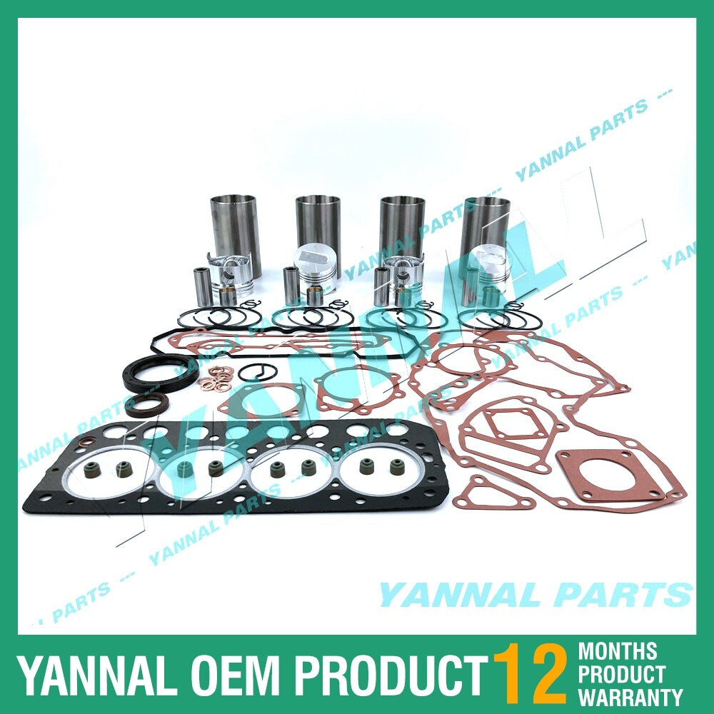 S4L2 Overhaul and Rebuild Kit with Engine Gasket for Mitsubishi Engines