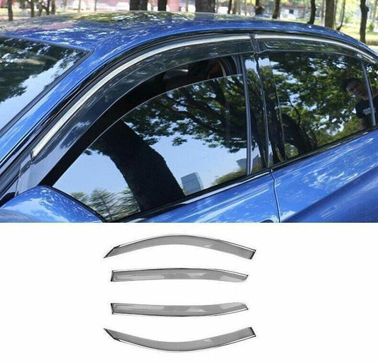 for BMW 3 Series Sedan 2013-2018 Window Wind Visor Rain Guard Vent Deflectors 4x