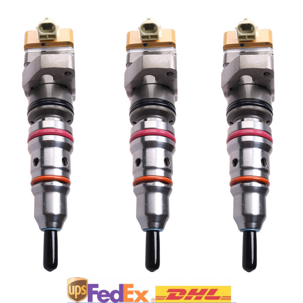 3PCS Fuel Injector 128-6601 178-0199 For Caterpillar CAT 3126 322C