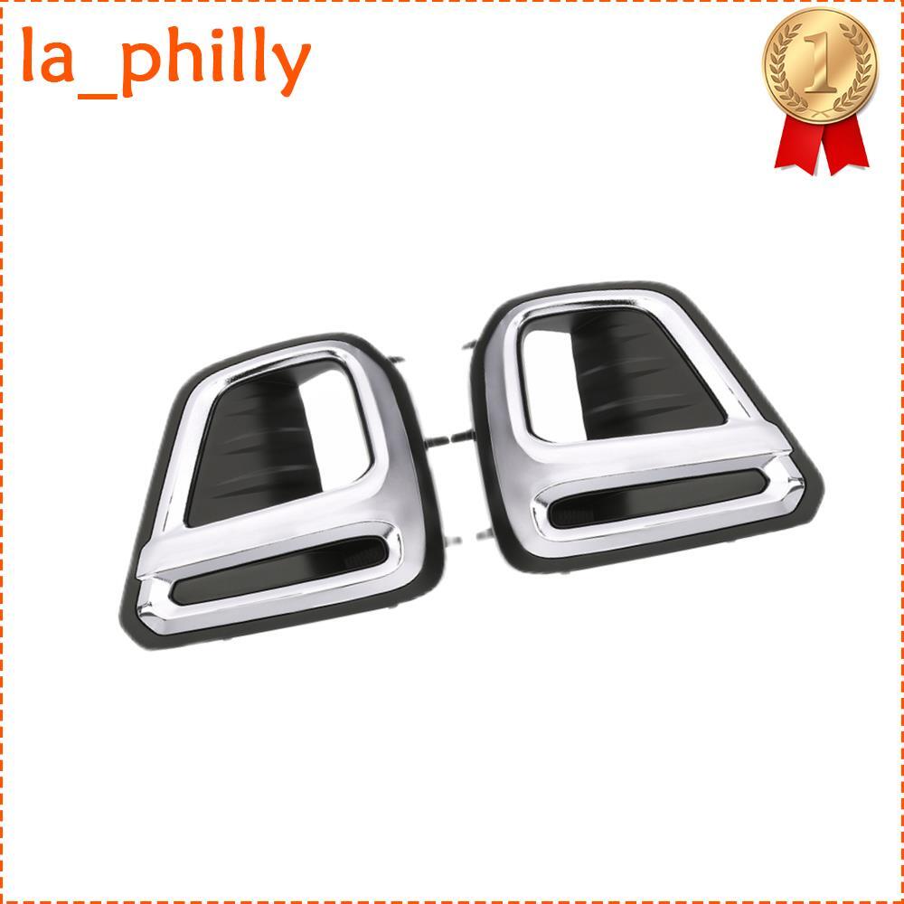 2Pcs Fog Light Trim Chrome Left Right Side Fit For 2019 - 2021 for Subaru for Forester