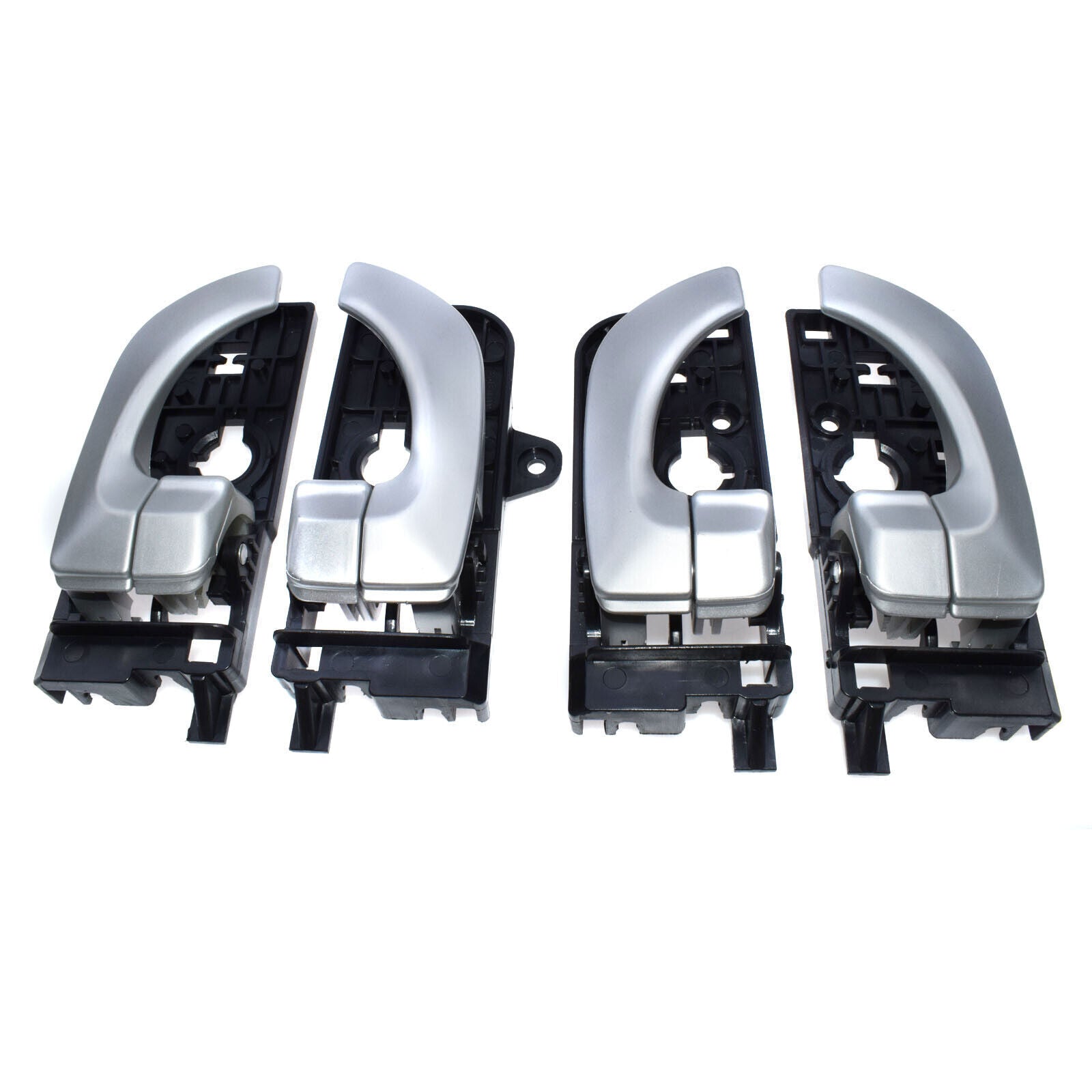 for Hyundai Sonata 2.4L 3.3L Silver Interior Inner Door Handles Set of 4 NEW