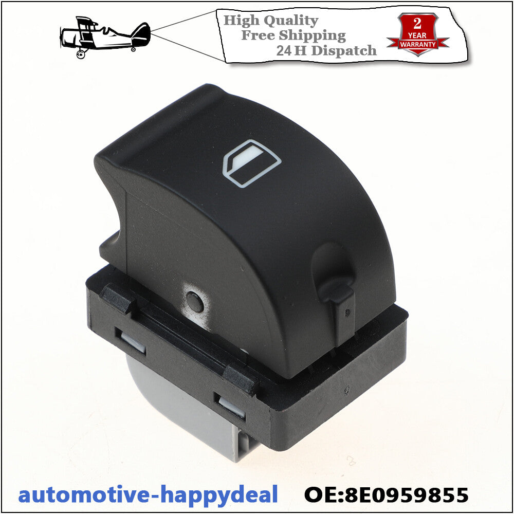 2X for Audi A4 B6 2000-2004 Electric Window Switch Front or Rear 8E0959855