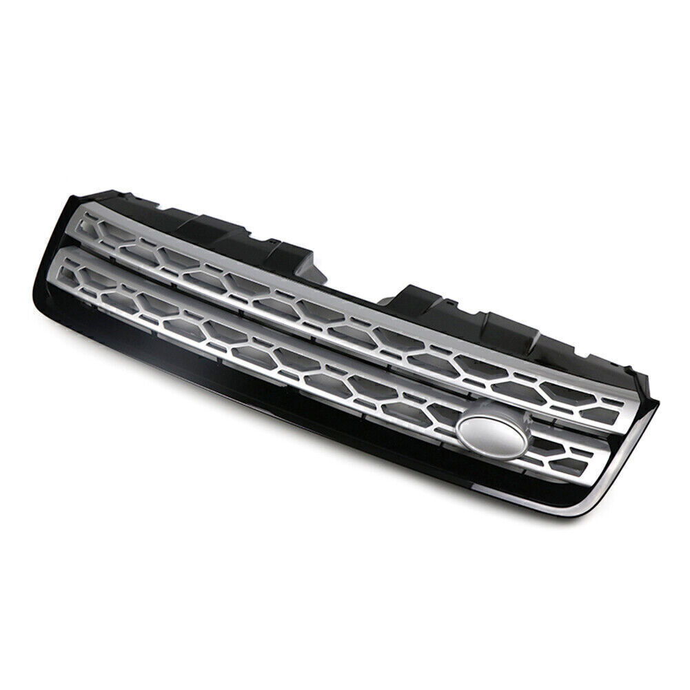 Front Grille Upper Grill Black Silver Fit for Land Rover Discovery Sport 2015-19 18