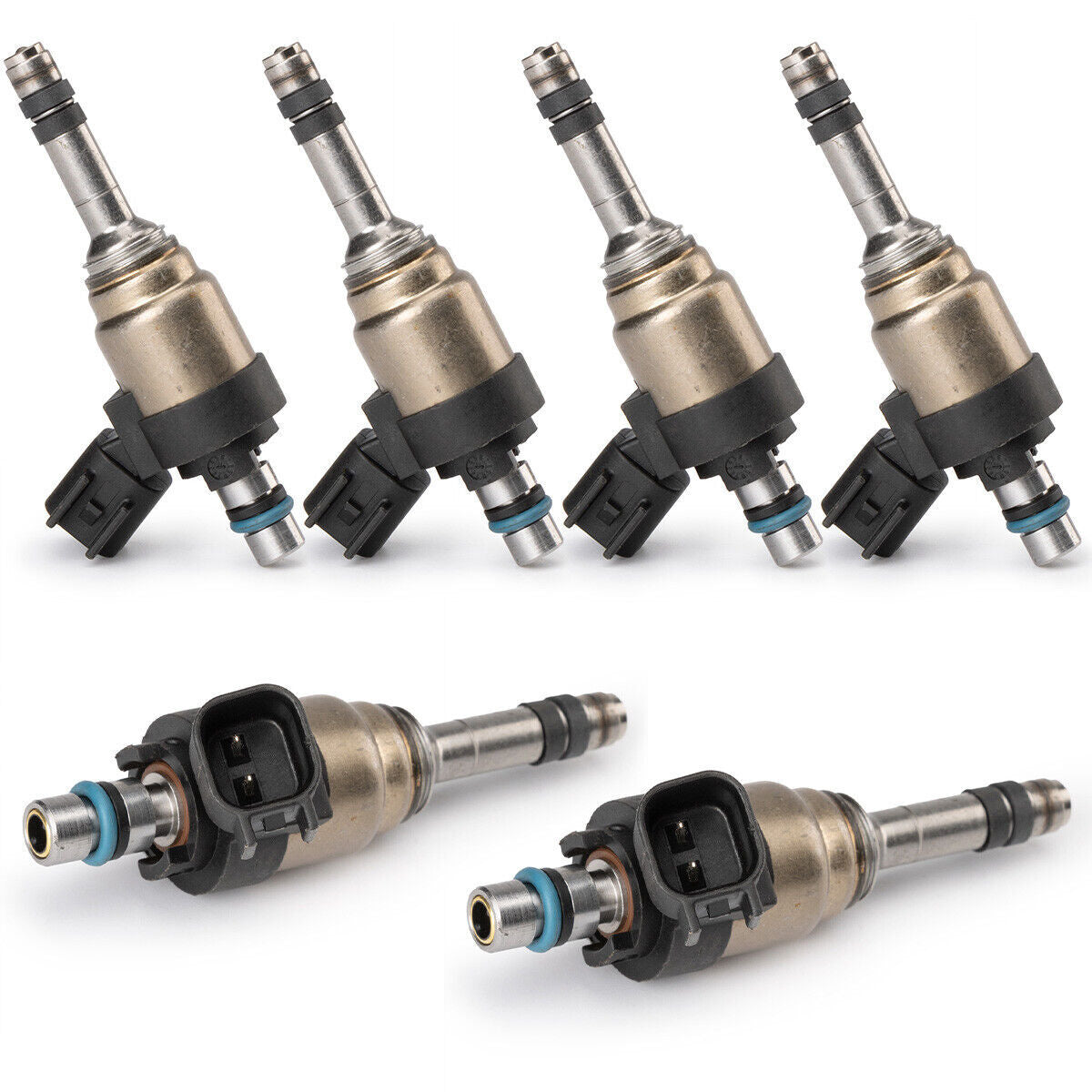 6PCS Fuel Injectors Fit for Hyundai Santa Fe XL 2019 for Kia Sorento 2014 2015-2016