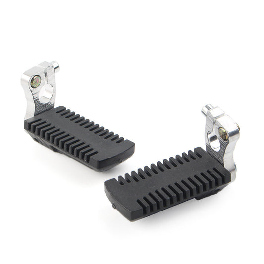 For 43cc 47cc 49cc Pocket Dirt Bike for Mini Scooter Foot Pegs Rest Pedals w/ Clamps