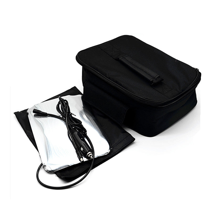 Car Lunch Insulation Boxes Portable Lunch Oven Bag Instant Food Heater Warmer
