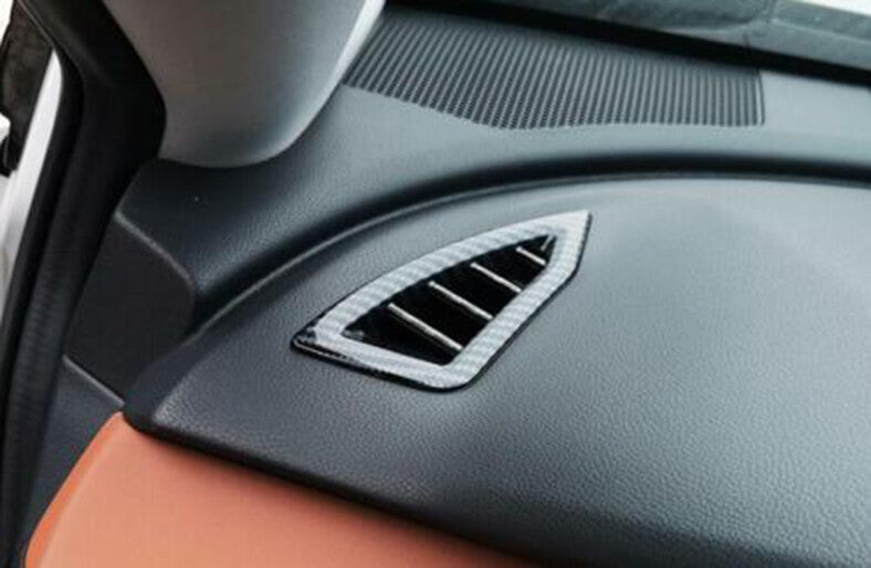 for Subaru Outback 2020-23 Carbon Fiber Inner Dashboard LR Air Outlet Vent Trim