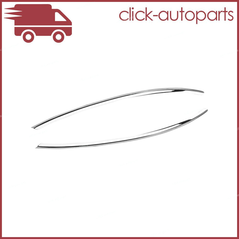2Pcs Chrome Left+Right Exterior Door Handle Trim Strip for BMW G11 G12 7-Series