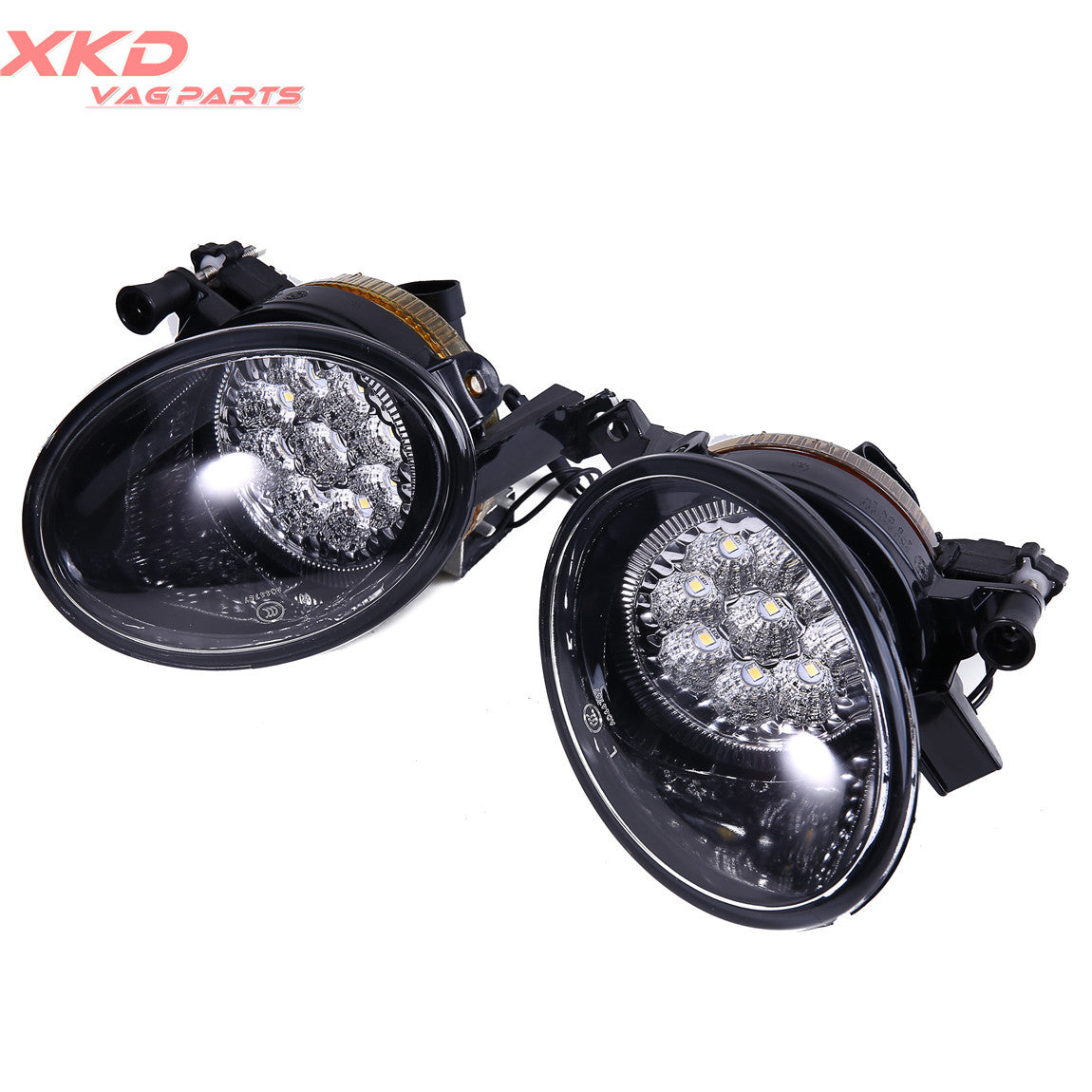 Front Lower Clean LED Fog Light Lamp Fit for VW for Jetta for Golf MK6 Plus Eos
