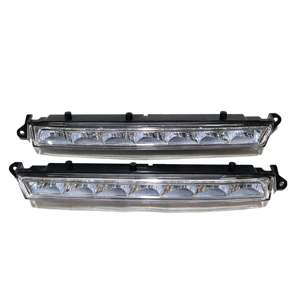 2pcs Front LED Fog Lights For X164 Gl320 Gl350 Gl450 Gl550 2007-13