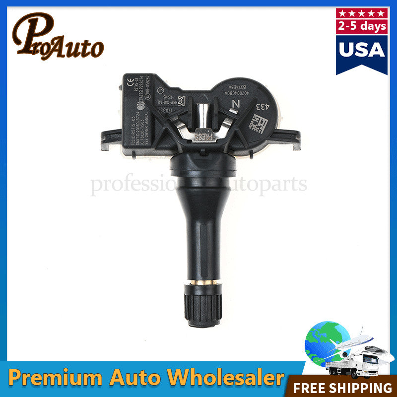 Set of (4) Tire Pressure Sensor TPMS 433MHz for Nissan Altima Rogue 40700-4CB0A