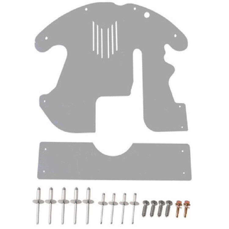 One CatShield catalytic converter safety protection device is applicable to 2010-2015 for Toyota Prius.