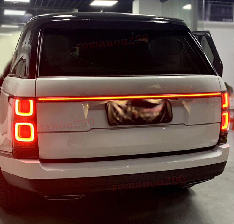Black LED Rear Door Trunk Lights Brake Light for Land Rover for Range Rover 2014-21