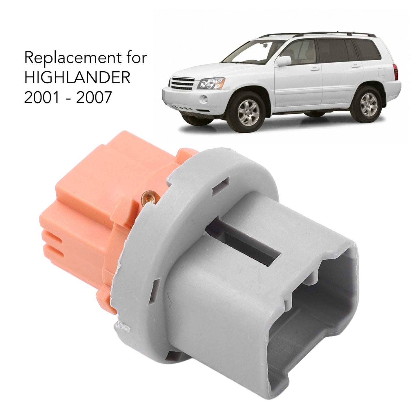 2pcs Taillight Combination Socket 9007560036 Stable Fits For