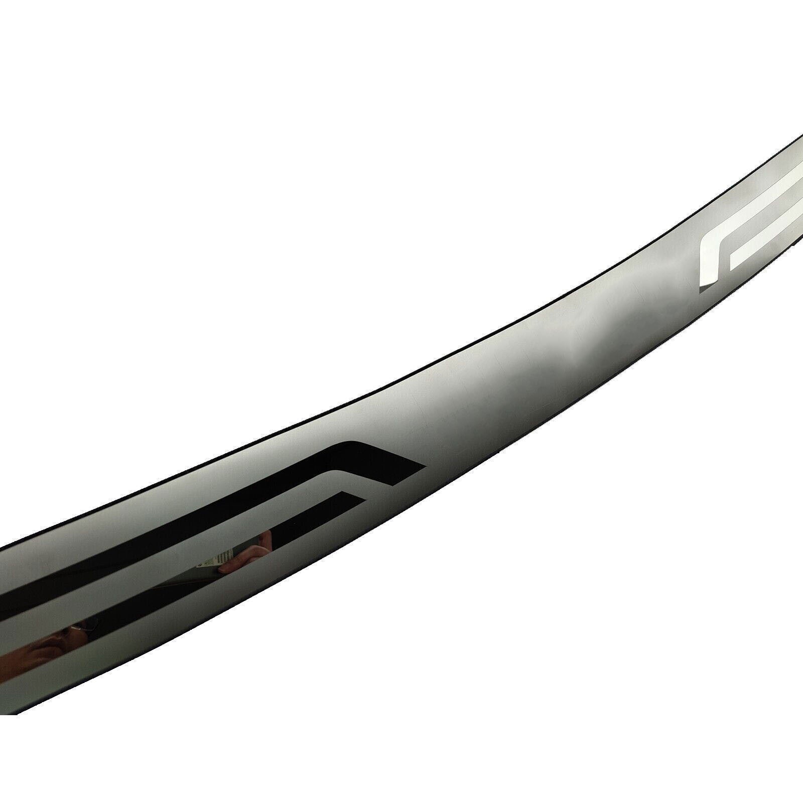 for Mitsubishi Outlander 22-23 Silver Rear Bumper Protector Scuff Plate Guard 1x