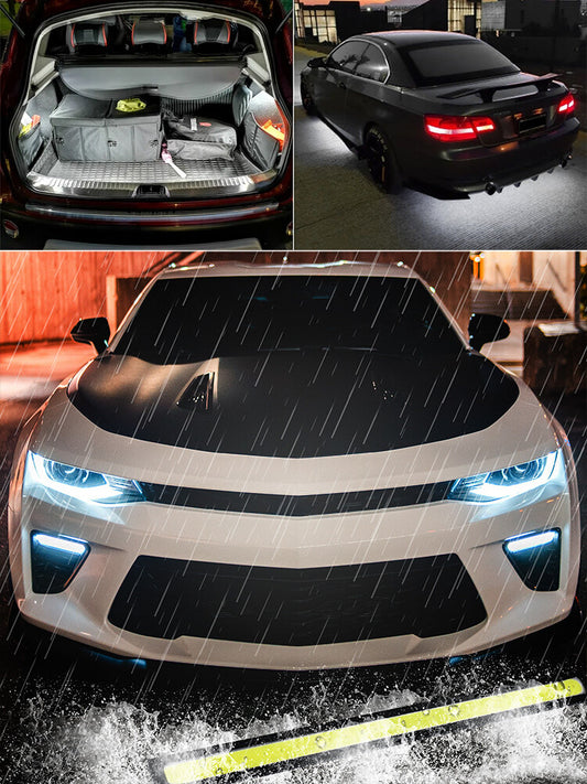 12V LED DRL KITS DAYTIME RUNNING LIGHTS CAR FOG LAMP EXTERIOR DRIVING LIGHT BAR