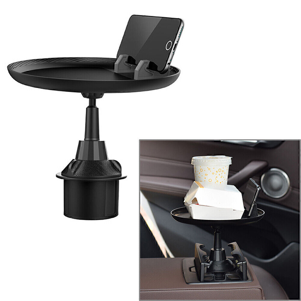 Becherhalter Tablett Tisch Essen mit Handy Schlitz Kaffeest?nder Essenstablett