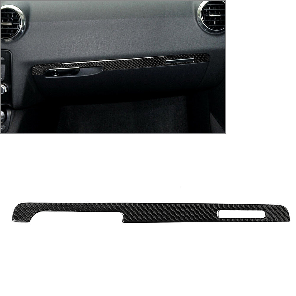Copilot Dashboard Glove Box Panel Cover Trim Strip Fit for Audi TT TTS TTRS 2008-14