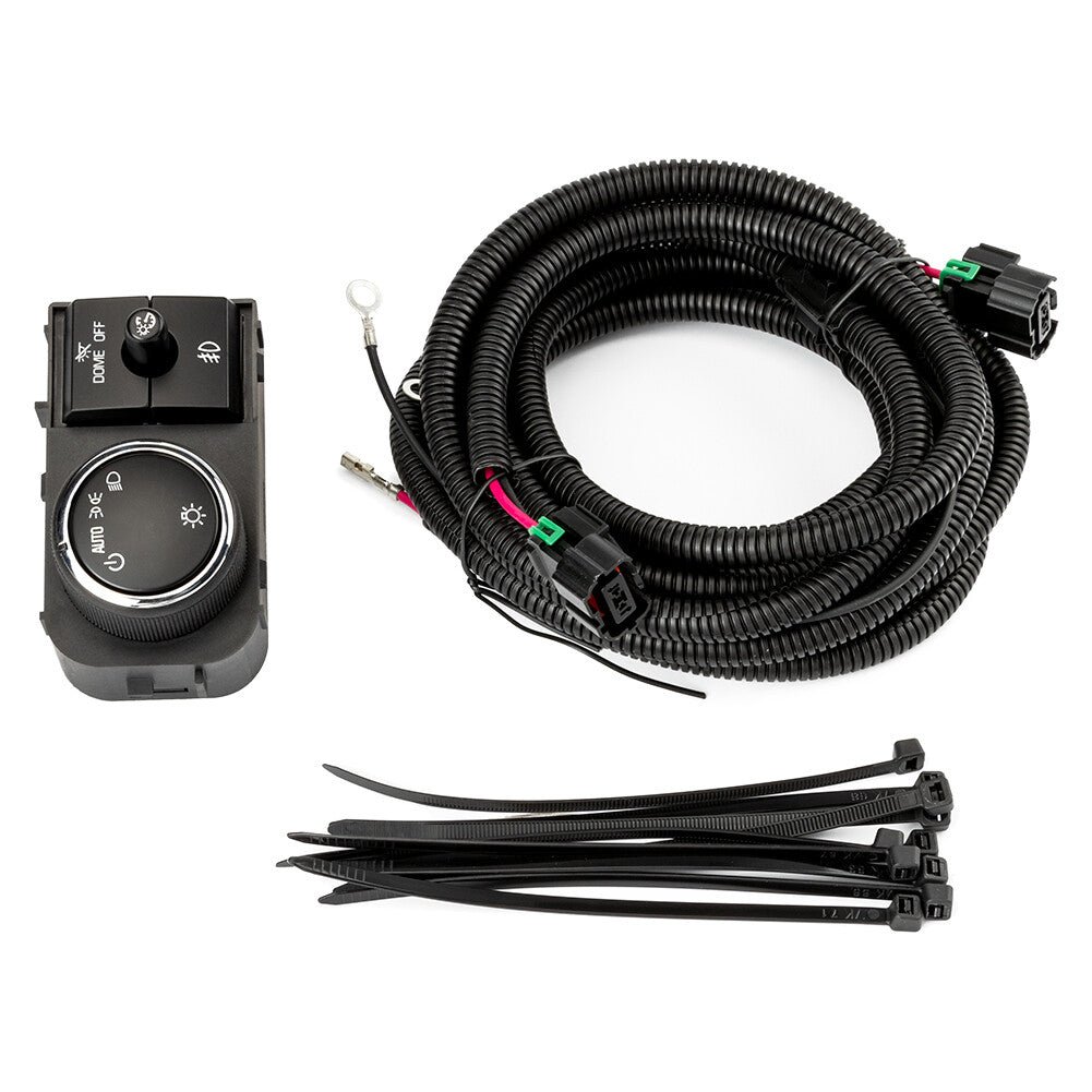 Fog Light Wiring Harness Switch Kit for Chevy Silverado 07-14 for GMC for Sierra 07-13