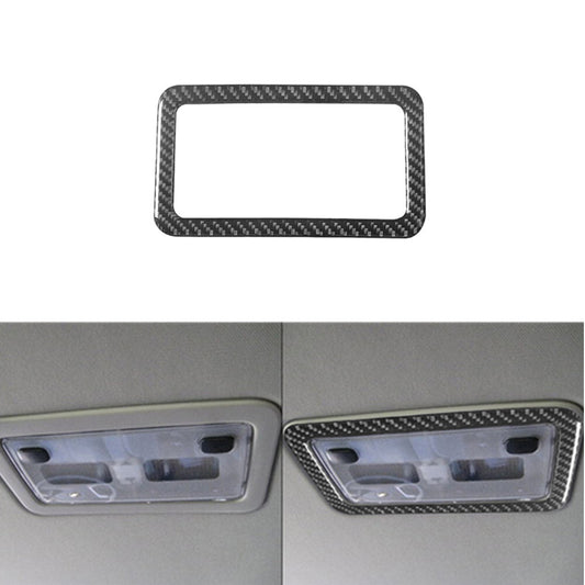 Carbon Fiber Rear Overhead Light Cover Trim For Silverado/tahoe/ for sierra 2007-14