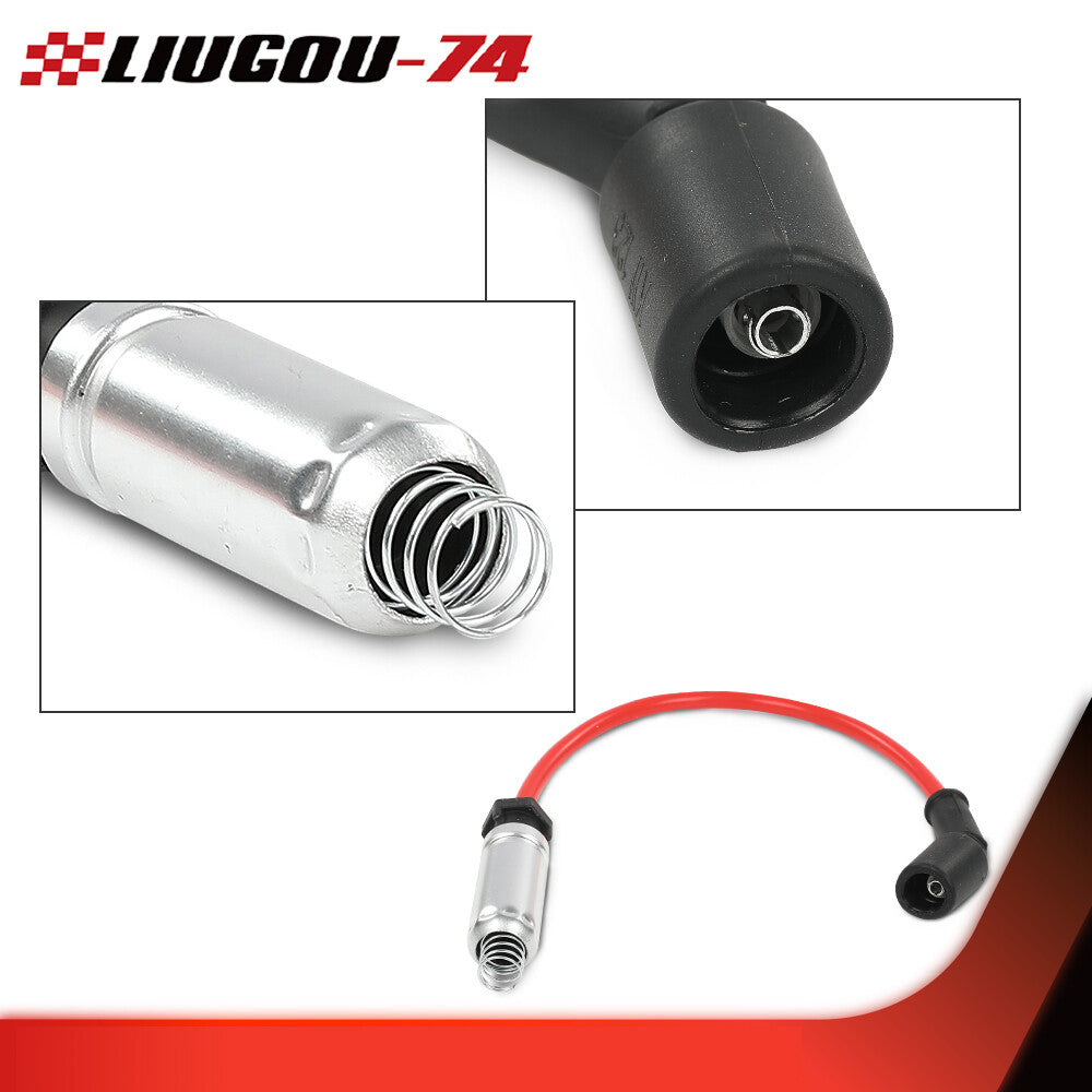 8-Piece Square Ignition Coil and Spark Plug Wire Set for Chevrolet for GMC 4.8L 5.3L 6.0L - Brand New