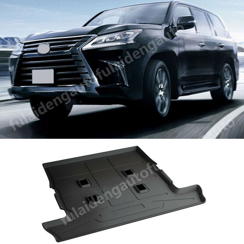 3D Rear Cargo Trunk Floor Mat Molded Boot Tray Liner for LEXUS LX570 2013-2021