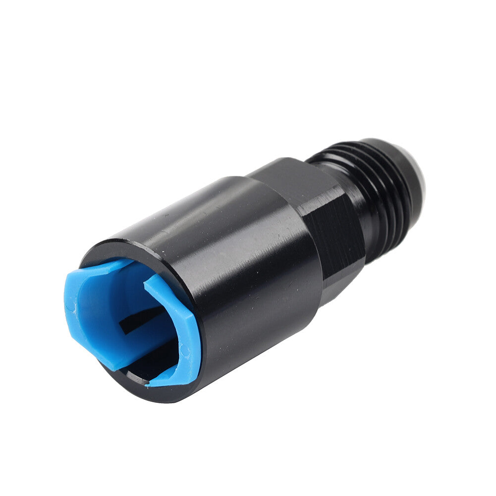 Male to 3/8 Female SAE Quick-Disconnect Push-On EFI Fuel Rail Fitting 6AN