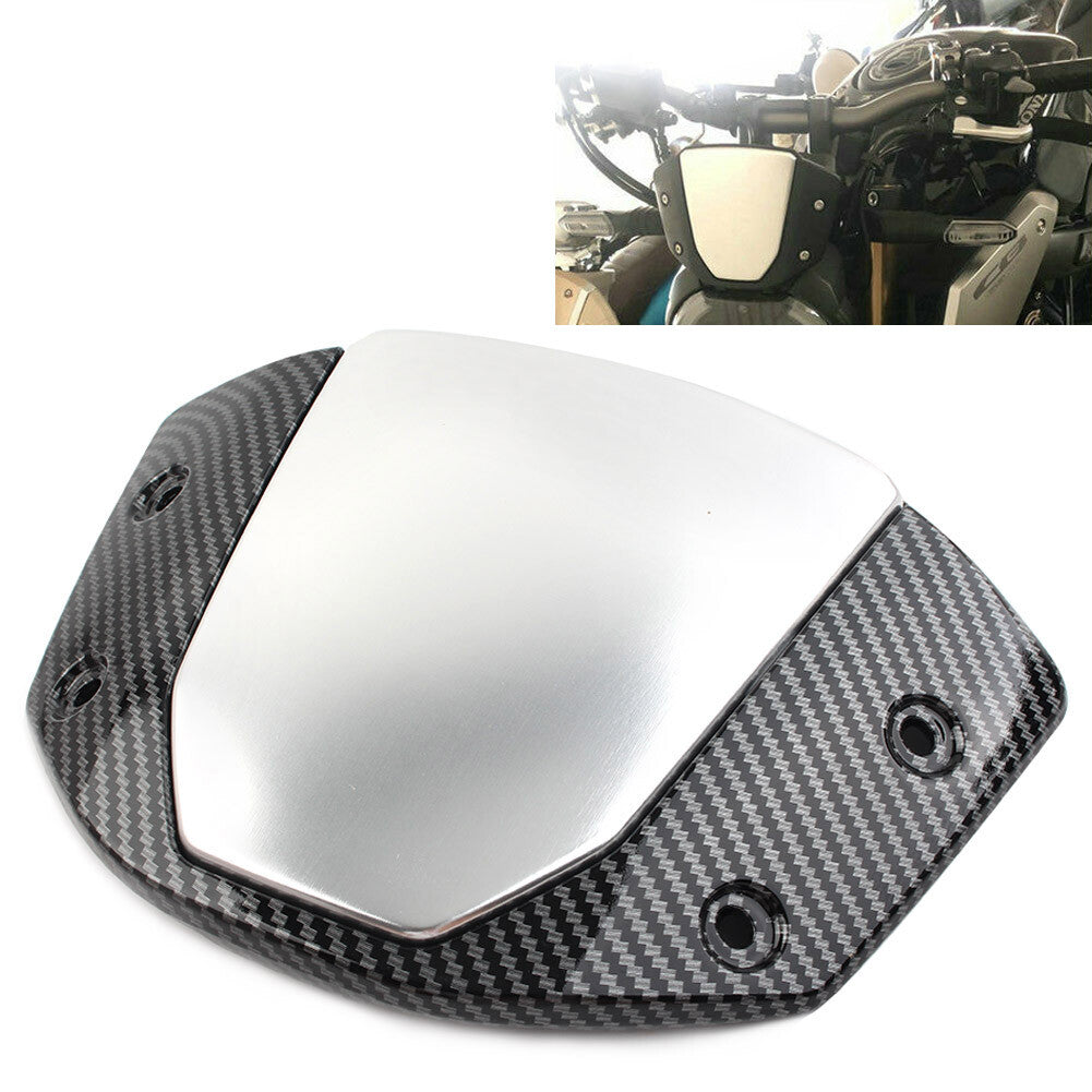 for Honda CB650R 2018-21 Carbon Fiber Front Windshield Windscreen Air Deflector