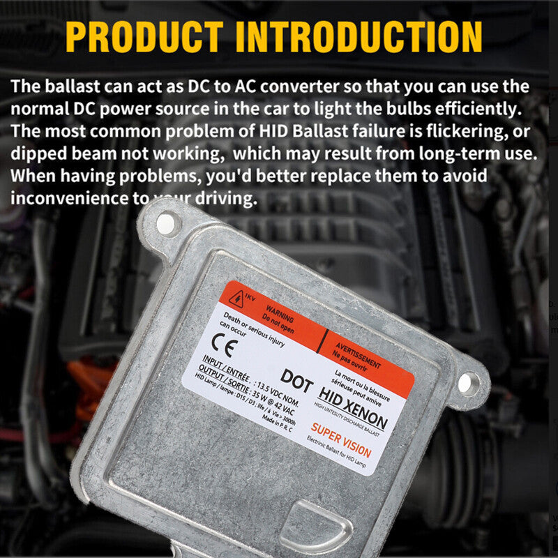 for Chevrolet Tahoe 2014-2020 2X HID Xenon D3S Headlight Ballast Module 20928264