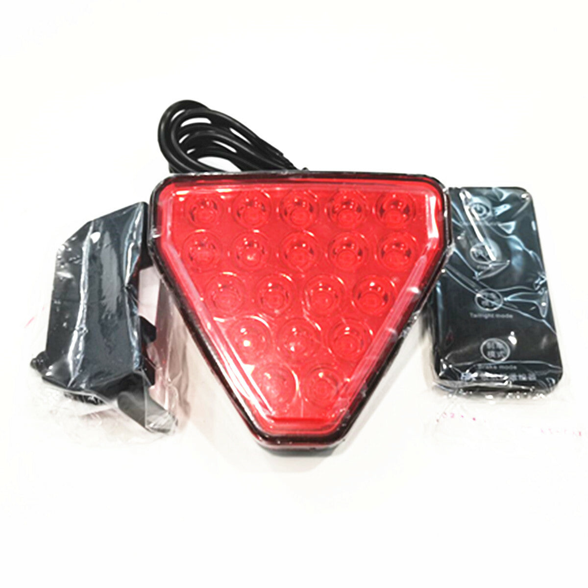 Red F1 Style 19 LED Rear Tail Brake Stop Light Third Strobe Safety Fog Lamp