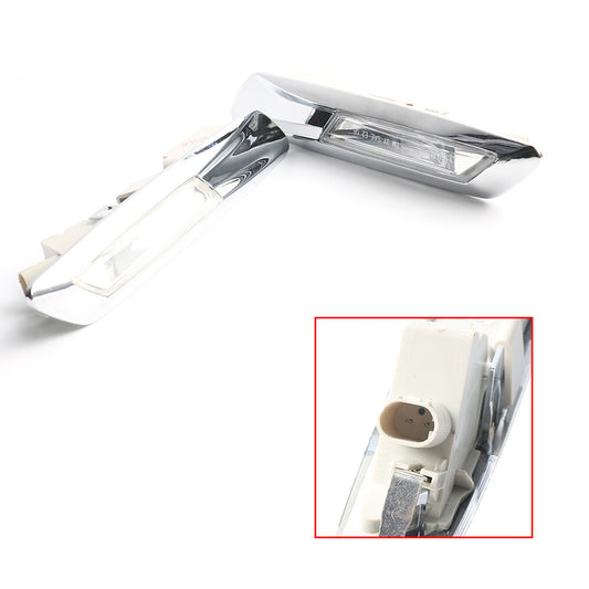 Pair Left Right Repeater Turn Signal Indicator Lamp for BMW 528i 525i 550i