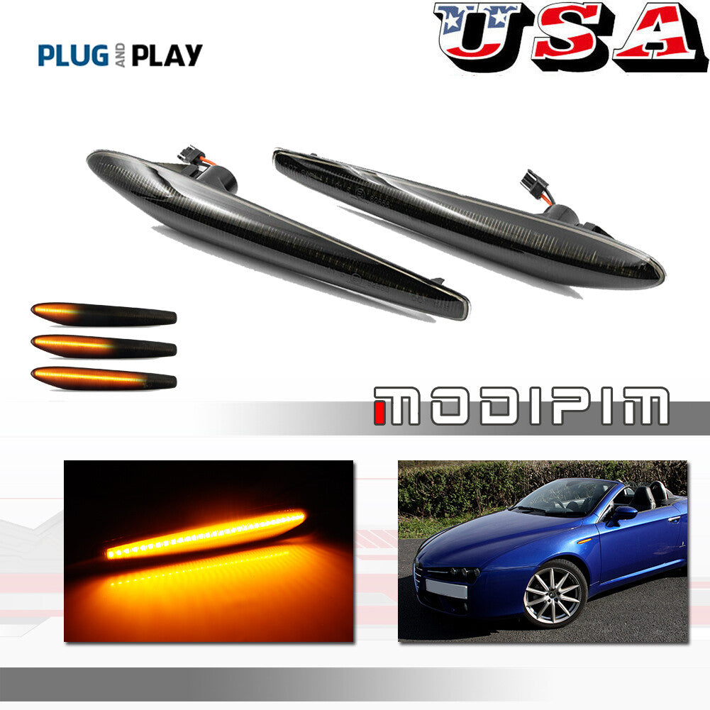 LED dynamic side marker lights and turn signals are suitable for Alfa Romeo 159 939 Boera