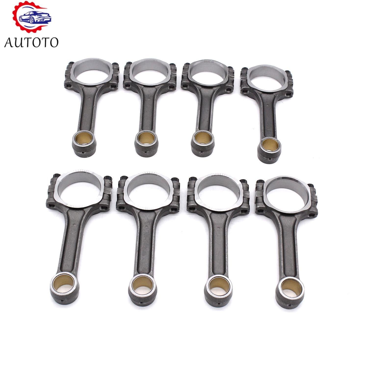 Connecting Rods I Beam 5.700 2.100 .927 Bronze Bush 5140 for Chevy SBC 350 CN