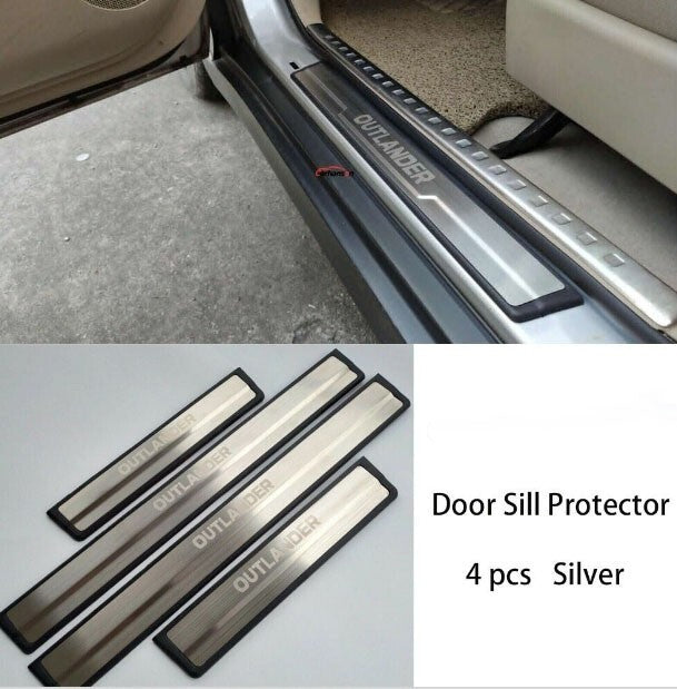 For 2023 for Mitsubishi Outlander Car Accessories Door Sill Scuff Guard Trims Cover
