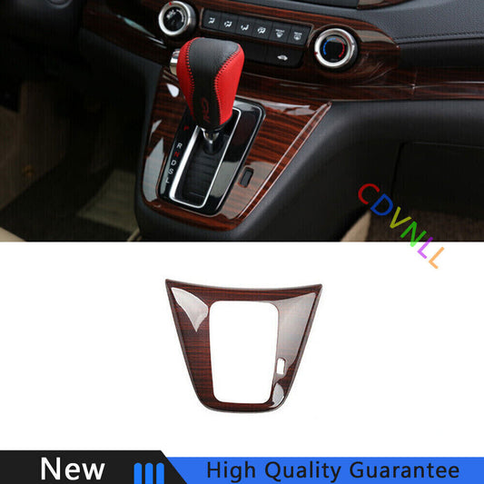 for Honda CRV CR-V 2012-2016 Peach Wood Grain ABS Console Gear Shift Panel Cover