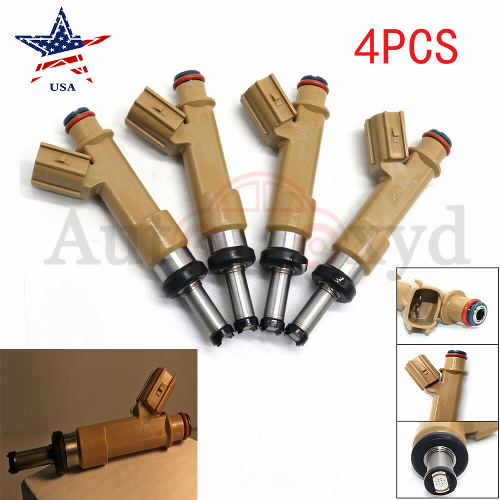 4X Fuel Injectors Flow Matched for Toyota Prius for Lexus CT200h 2010-2015 1.8L
