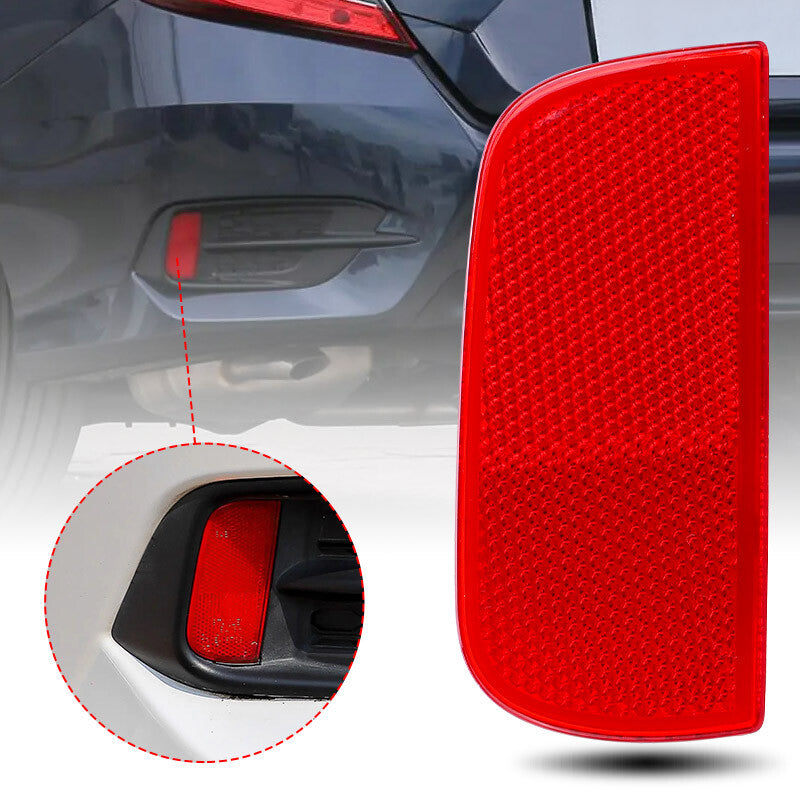 Rear Bumper Reflector Lens Left Side for Honda for Civic Sedan/Coupe 2016-2021 US