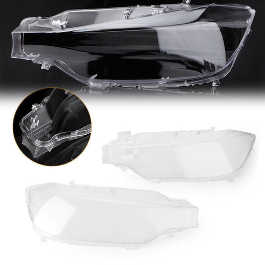 Headlight Covers Transparent Head Lamp Lens Lenses for BMW F30 2013-2016 14 Pair
