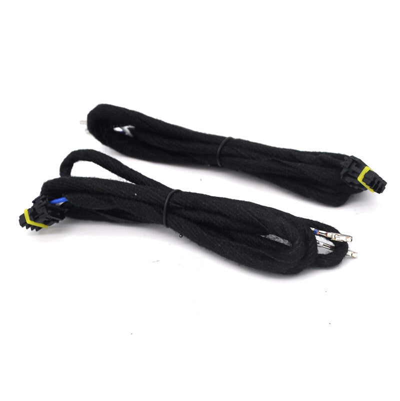 Retrofit pair Side Mirror Puddle Light cable harness for VW for Passat b8 2014 up