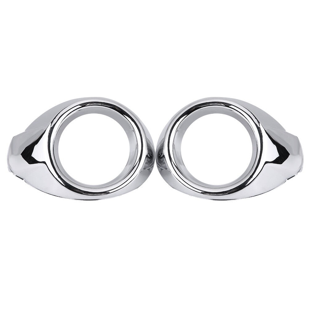 Hot Pair Of Front Bumper Fog Light Fog Lamp Bezel Cover Trim Part For 2012-2014