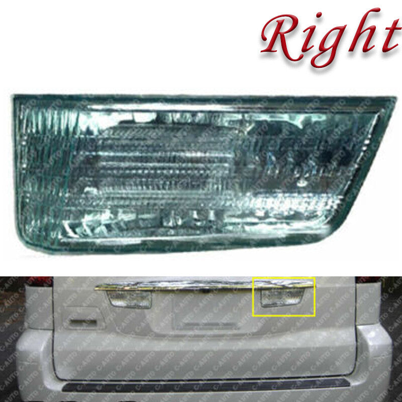 Right rear License Plate Light green lens no bulb for Lexus GX470 2005